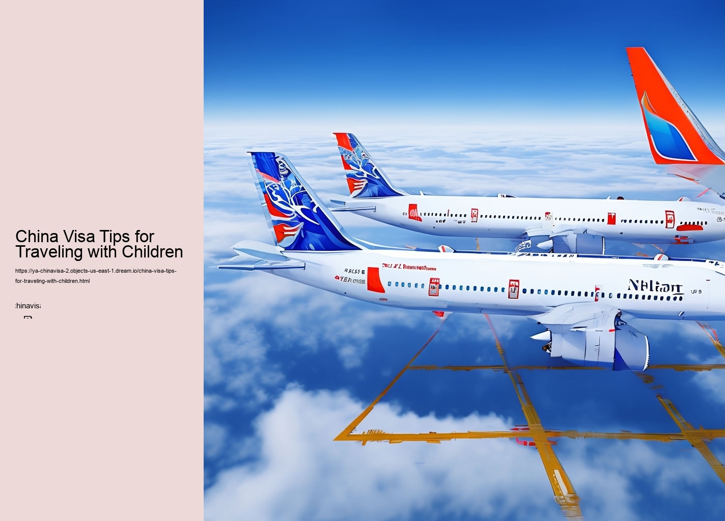 China Visa Tips for Traveling with Children